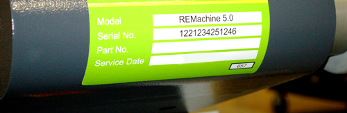 Example Use Of A Printed Polyethylene Label: